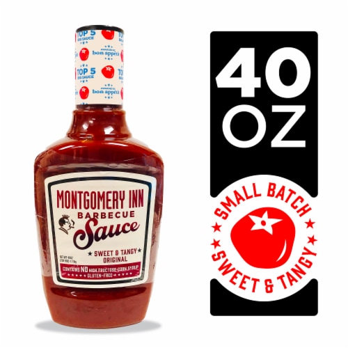 Montgomery Inn Sweet & Tangy Original Barbecue Sauce Perspective: front