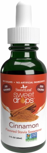 SweetLeaf® Liquid Stevia Sweet Drops™ Cinnamon Flavored Sweetener Perspective: front