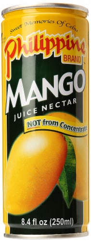 Philippine Brand™ Mango Juice Nectar Perspective: front