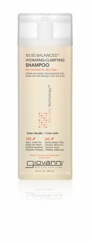 Giovanni 50:50 Balanced Hydrating Clarifying Shampoo Perspective: front