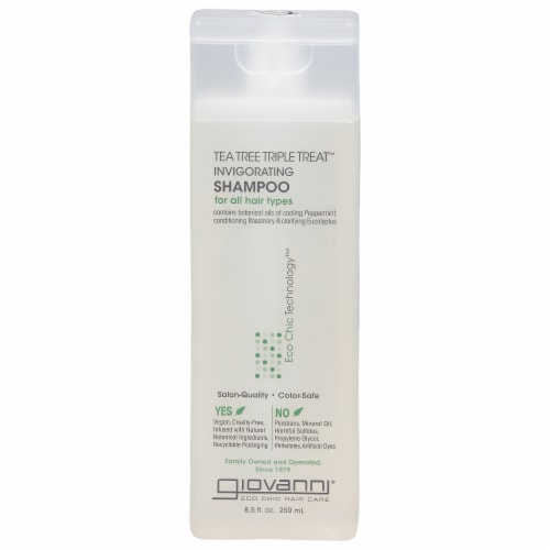 Giovanni Tea Tree Triple Treat Invigorating Shampoo Perspective: front