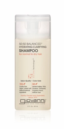 Giovanni 50:50 Balanced Hydrating-Clarifying Shampoo Perspective: front