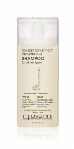 Giovanni® Tea Tree Triple Treat™ Invigorating Shampoo Perspective: front