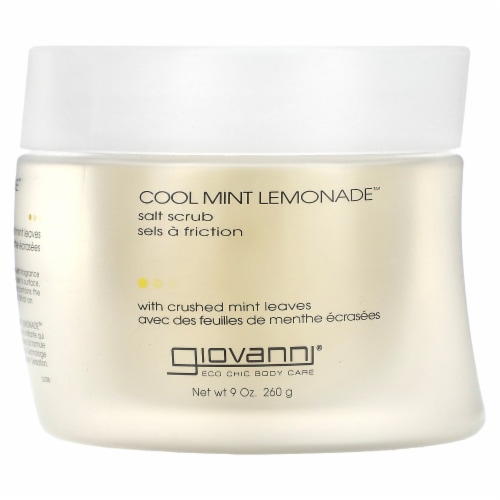 Giovanni® Cool Mint Lemonade™ Salt Scrub Perspective: front