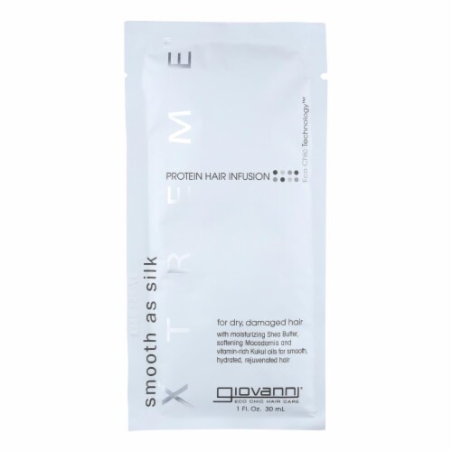 Giovanni Hair Care Products - Display Smooth As Silk Xtreme - Case of 20 - PKT Perspective: front