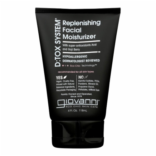 Giovanni D:tox System® Replenishing Facial Moisturizer Perspective: front
