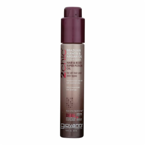 Giovanni 2chic Ultra-Sleek Hair & Body Super Potion Perspective: front