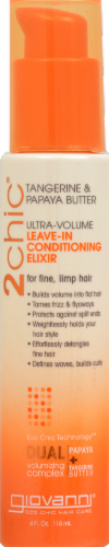 Giovanni Tangerine & Papaya Butter Leave-In Conditioner Perspective: front