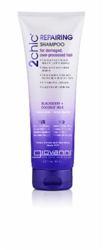 Giovanni 2chic Blackberry + Coconut Milk Repairing Shampoo Perspective: front