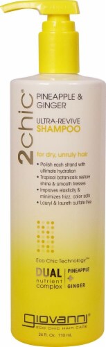 Giovanni 2chic Pineapple & Ginger Ultra-Revive Shampoo Perspective: front