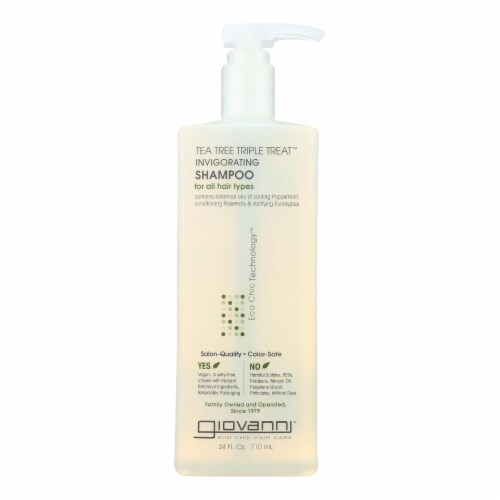 Giovanni Hair Care Products - Shampoo Tea Tree Invigorating - 24 FZ, 1 -  Ralphs