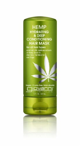 Giovanni Hemp Hydrating & Deep Conditioning Hair Mask Perspective: front