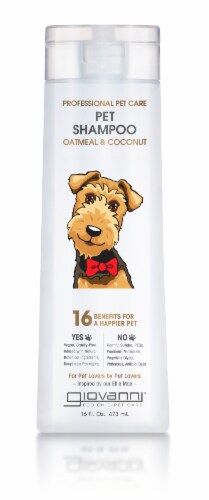 Giovanni® Oatmeal & Coconut Professional Pet Shampoo Perspective: front