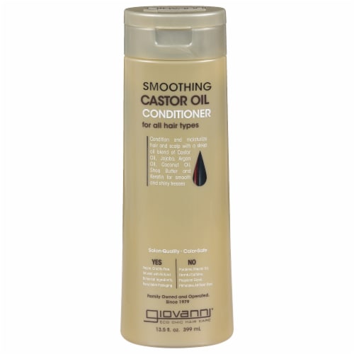 Giovanni Smoothing Castor Oil Conditioner Perspective: front