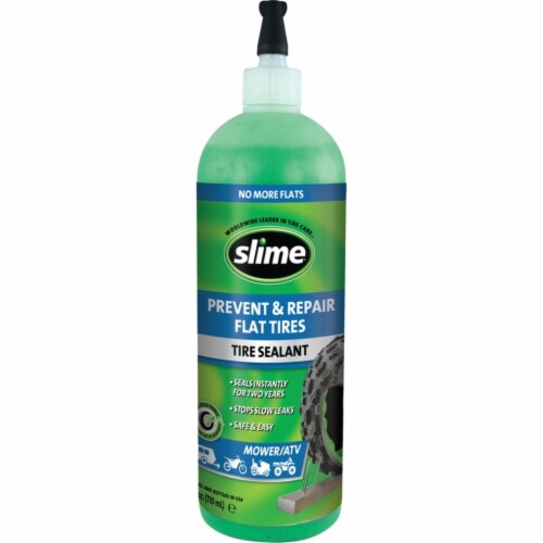 Slime® Mower/ATV Tire Sealant Perspective: front
