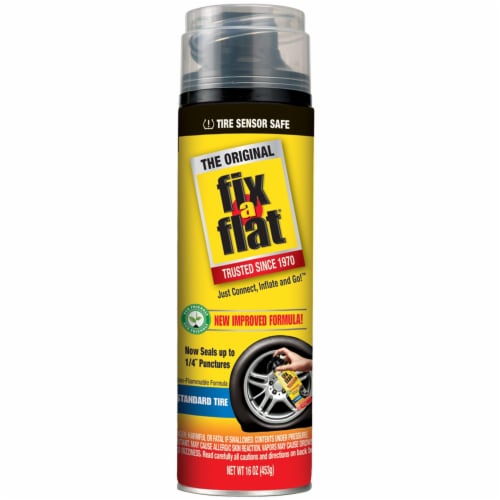 Fix-A-Flat Standard Tire Inflator and Sealer Perspective: front