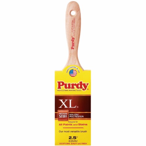 Purdy XL Sprig Nylon- Polyester Blend Flat 2-in Paint Brush
