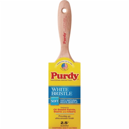 Purdy White Bristle Sprig Natural Bristle Flat 2-in Paint Brush