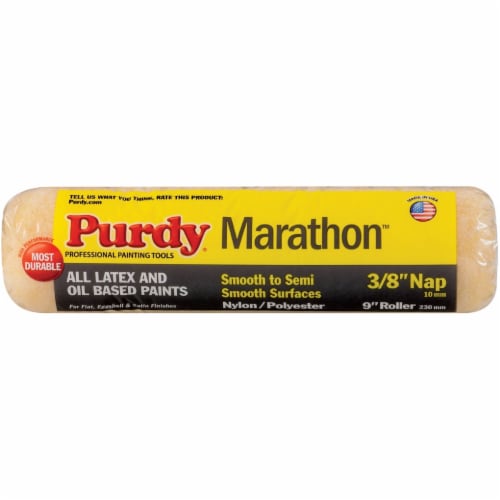 Purdy Marathon 9 In. x 3/8 In. Knit Fabric Roller Cover 144602092 Perspective: front