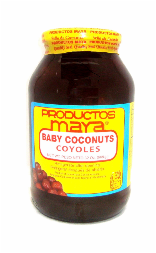 Productos Maya Coconuts in Syrup Perspective: front