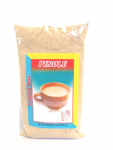 Productos Maya Pinole Flour Perspective: front