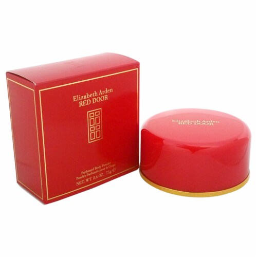 Red Door by Elizabeth Arden for Women - 2.6 oz Perfumed Body Powder Perspective: front
