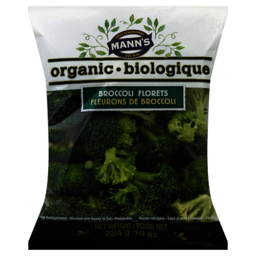 Mann's Organice Broccoli Florets Perspective: front