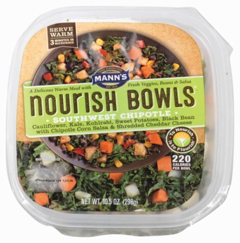 Mann's Nourish Bowls Southwest Chipotle Perspective: front