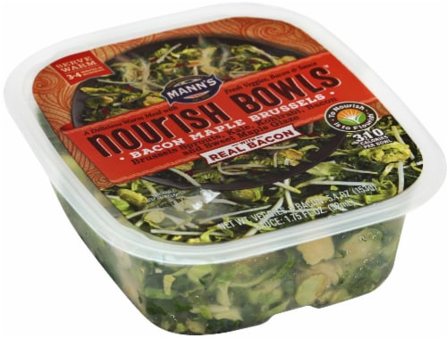 Mann's Nourish Bowls Bacon Maple Brussels Perspective: front