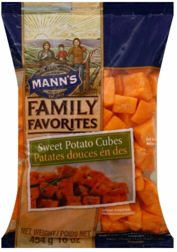 Mann's Sweet Potato Cubes Perspective: front