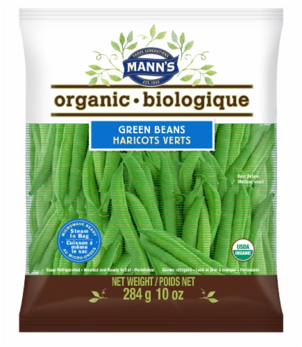 Mann's Organic Green Beans Perspective: front