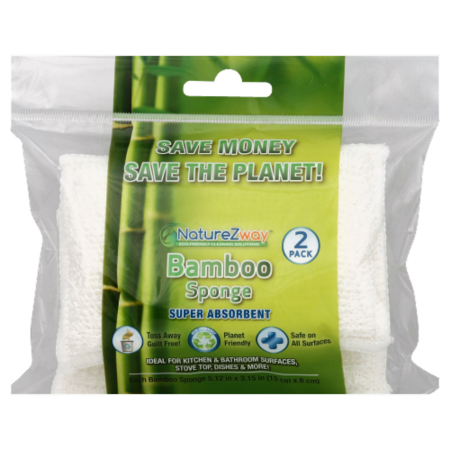 Nature Zway Bamboo Sponge Perspective: front