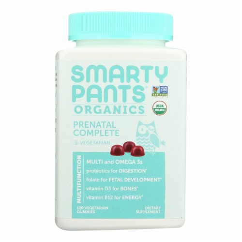 Smartypants - Gummy Vitamin Prentl Cmpl - 1 Each - 120 CT Perspective: front