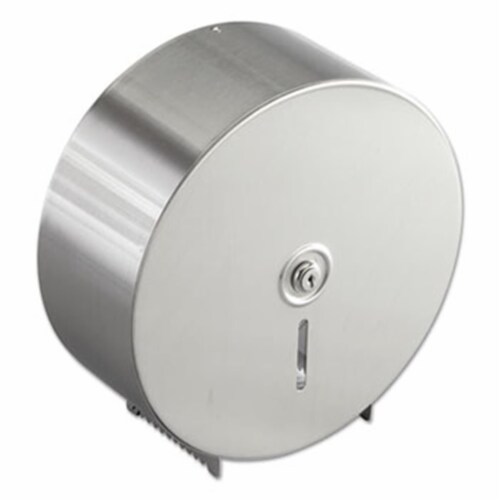 Jumbo Toilet Tissue Dispenser, 10.66 x 4.5 x 10.63, Silver Jumbo Toilet Tissue Dispenser, 10.66 x 4.5 x 10.63, Silver