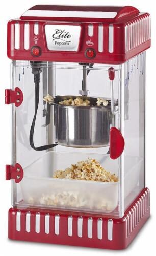 Elite by Maxi-Matic 2.5 Ounce Kettle Popcorn Maker - RED, 1 Count