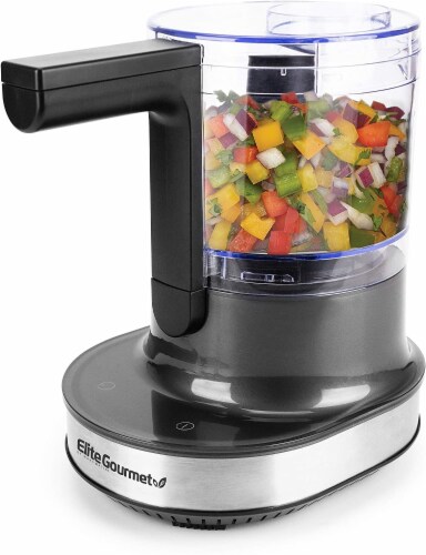 Elite Gourmet HoverChop Food Chopper Perspective: front