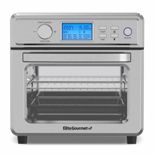 Elite Gourmet 21L Stainless Steel Digital Air Fryer Oven, 1 ct - QFC