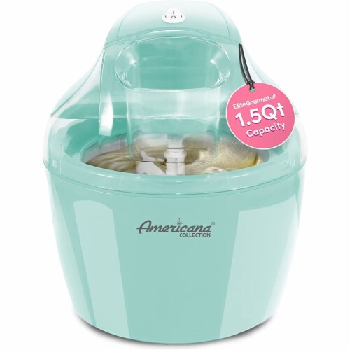 ELITE EIM1400M MINT 1.5QT ELECTRIC ICE CREAM MAKER, 1 each - Food