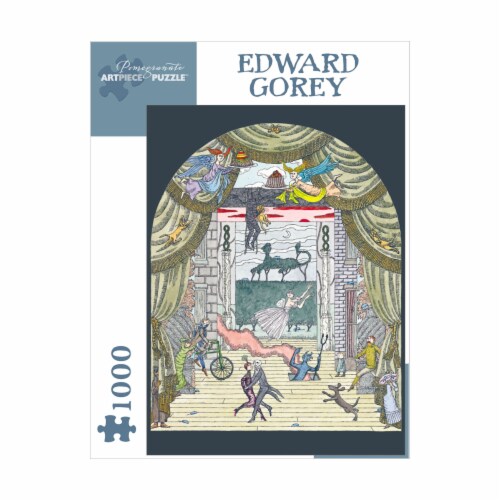 Pomegranate Communications Inc. Edward Gorey Untitled Puzzle Perspective: front