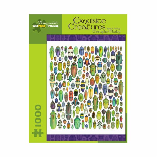 Pomegranate Communications Inc. Christopher Marley Exquisite Creatures: Insect Art Puzzle Perspective: front