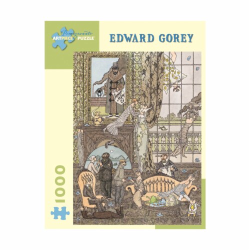 Pomegranate Communications Inc. Edward Gorey Frawgge Manufacturing Co. Puzzle Perspective: front