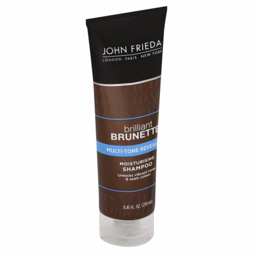 John Frieda Brilliant Brunette Moisturizing Shampoo Perspective: front