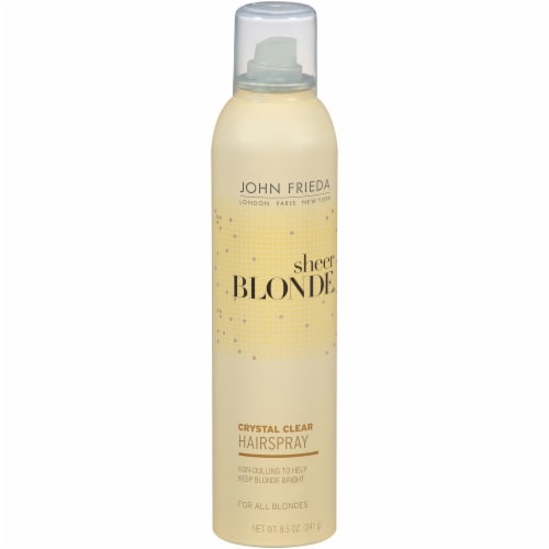 John Frieda Sheer Blonde Crystal Clear Shape And Shimmer Hair Spray 85 