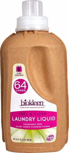 Biokleen  Laundry Liquid Free & Clear 64 Loads Perspective: front