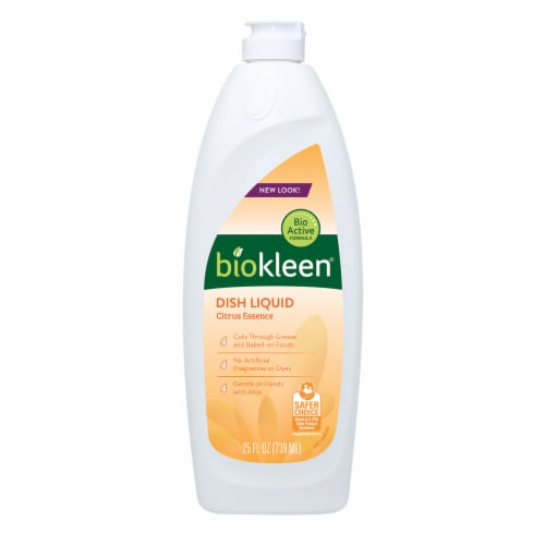 Biokleen® Citrus Essence Dish Liquid Perspective: front