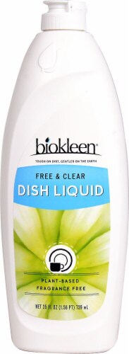 Biokleen  Dish Liquid Free & Clear Perspective: front