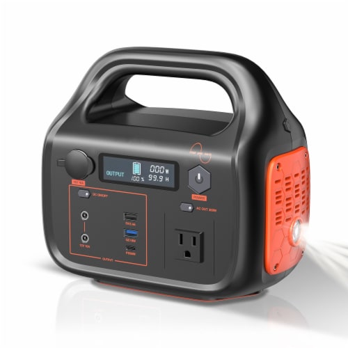 Outdoor 300W 600W 1000W Portable Power Station Solar Generator Power Supply with AC Outlet 300W Foods Co