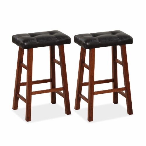 Slickblue Set Of 2 Modern Backless Bar Stools with Padded Cushion 29 inches King Soopers