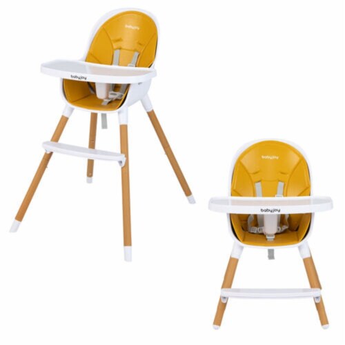Slickblue 4 in 1 Convertible Baby High Chair Infant Feeding Chair with Adjustable Tray 1 Unit Smith s Food and Drug