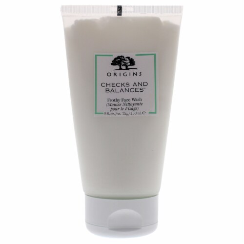 Origins Checks and Balances Frothy Face Wash Cleanser 5 oz Perspective: front